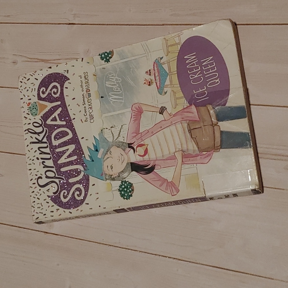 3/$13 Sprinkle Sundays Ice Cream Queen Children Book By Coco Simon